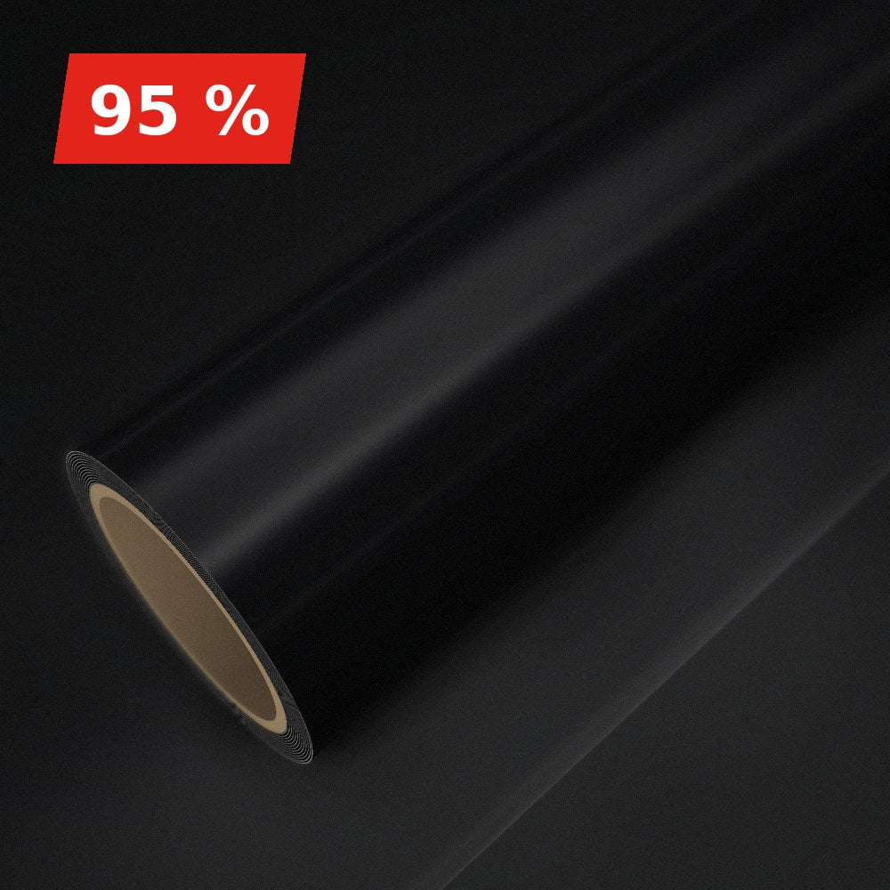 Kit de film teinté homologué pour vitres (voiture et moto), occultation 95 %